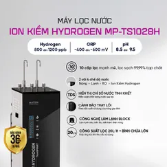 Máy lọc nước Ion Kiềm Hydrogen Nóng Lạnh Nguội Truesmart MP-TS1028H