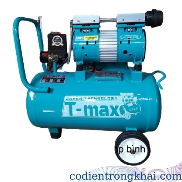 Máy nén khí trực tiếp Ko dầu Tmax  24L