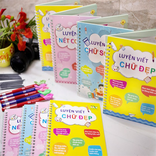 bộ 3 vở luyện chữ đẹp thanh nga
