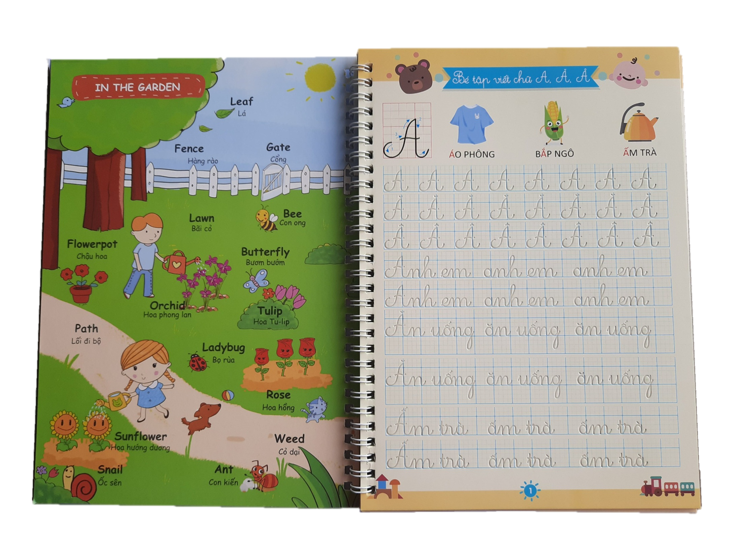 Vở Luyện Chữ Hoa Chữ Ghép Thanh Nga