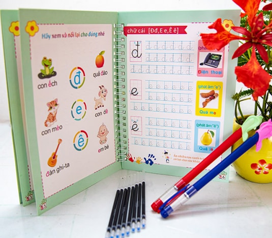 bộ 3 vở luyện chữ đẹp thanh nga