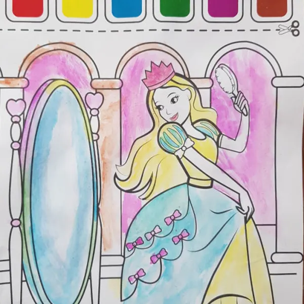 Tập Tô Màu Nước Thanh Nga - Xứ Sở Cổ Tích