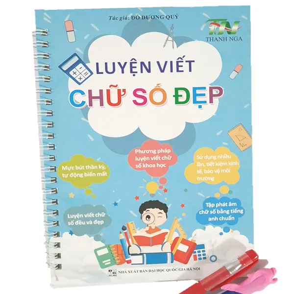 Vở Luyện Viết Chữ Số Đẹp