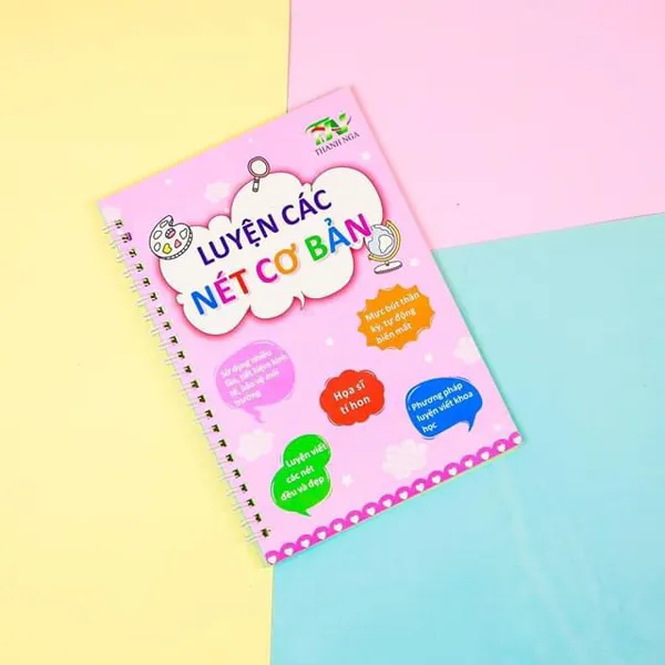 Bộ 3 Vở Luyện Chữ Đẹp Thanh Nga