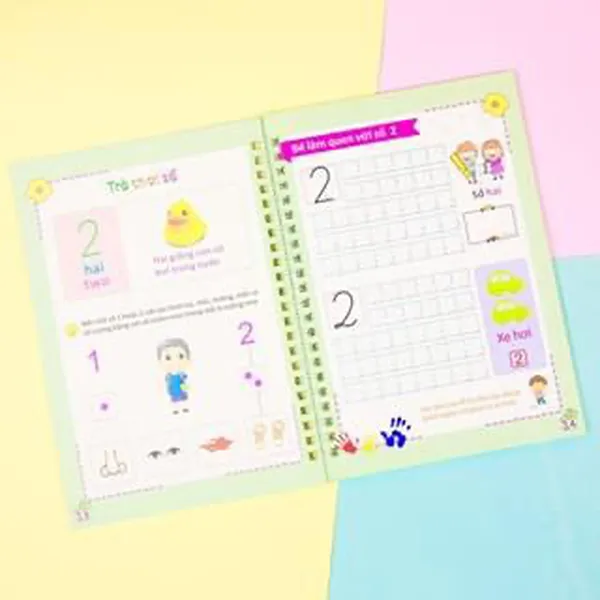 Vở Luyện Viết Chữ Số Đẹp
