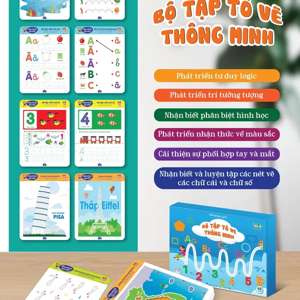 Bộ Tập Tô Vẽ Thông Minh