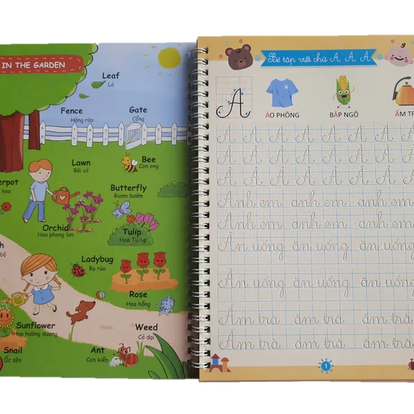 Vở Luyện Viết Chữ Hoa Chữ Ghép