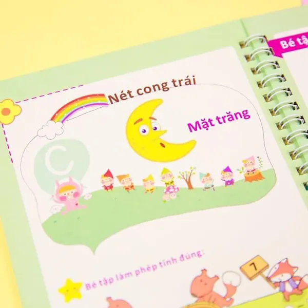 Vở Luyện Các Nét Cơ Bản