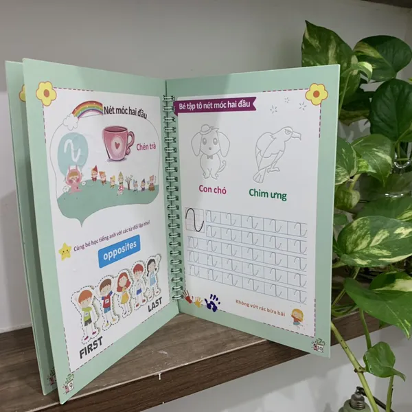 Vở Luyện Các Nét Cơ Bản