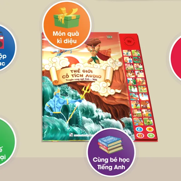 Truyện Song Ngữ Anh Việt - Thế Giới Cổ Tích Audio