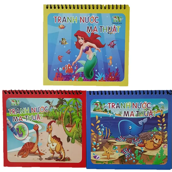 Bộ Tranh Nước Ma Thuật Thanh Nga