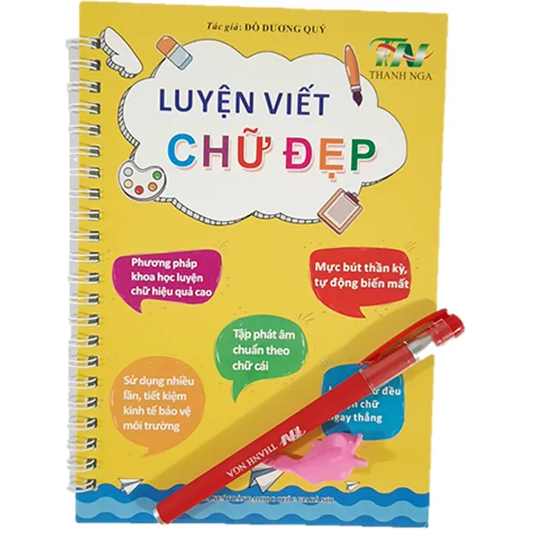 Vở Luyện Viết Chữ Đẹp
