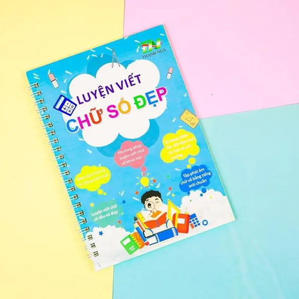 Vở Luyện Viết Chữ Số Đẹp