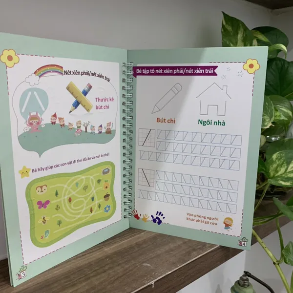 Vở Luyện Các Nét Cơ Bản