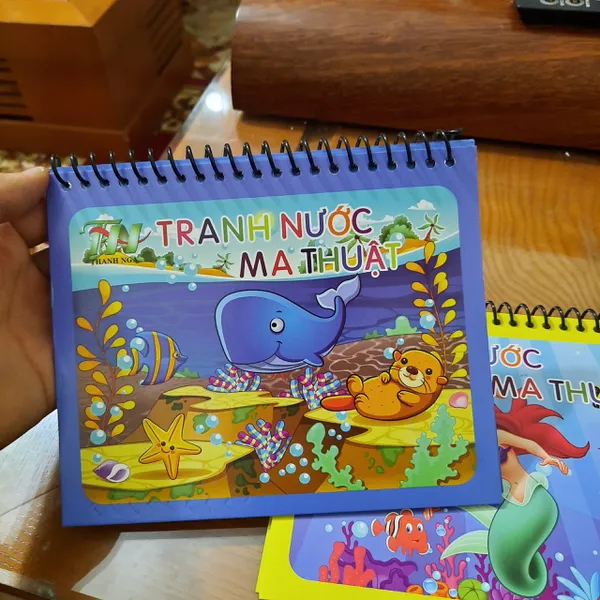 Tranh Nước Ma Thuật Thanh Nga - Chủ Đề Bãi Biển Và Đại Dương
