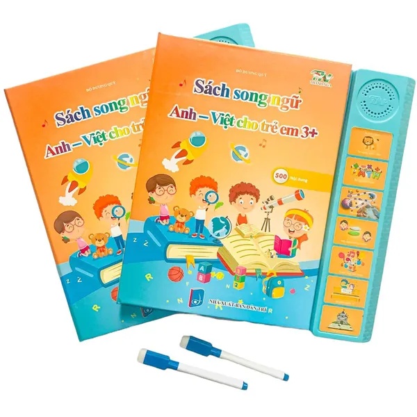 Sách Song Ngữ Anh - Việt Cho Trẻ Em 3+