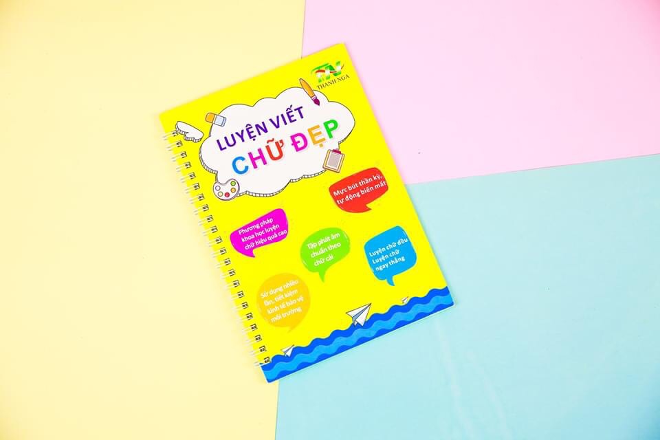 vở luyện viết chữ đẹp thanh nga