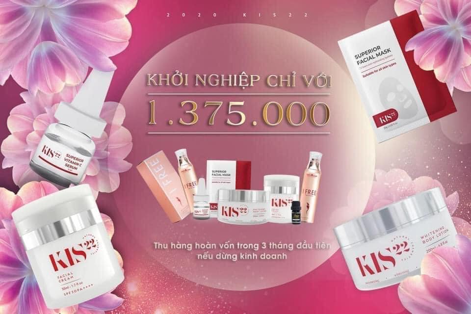 Nhập sỉ mỹ phẩm kis22 cần vốn bao nhiêu Nhập sỉ mỹ phẩm kis22 cần vốn bao nhiêu