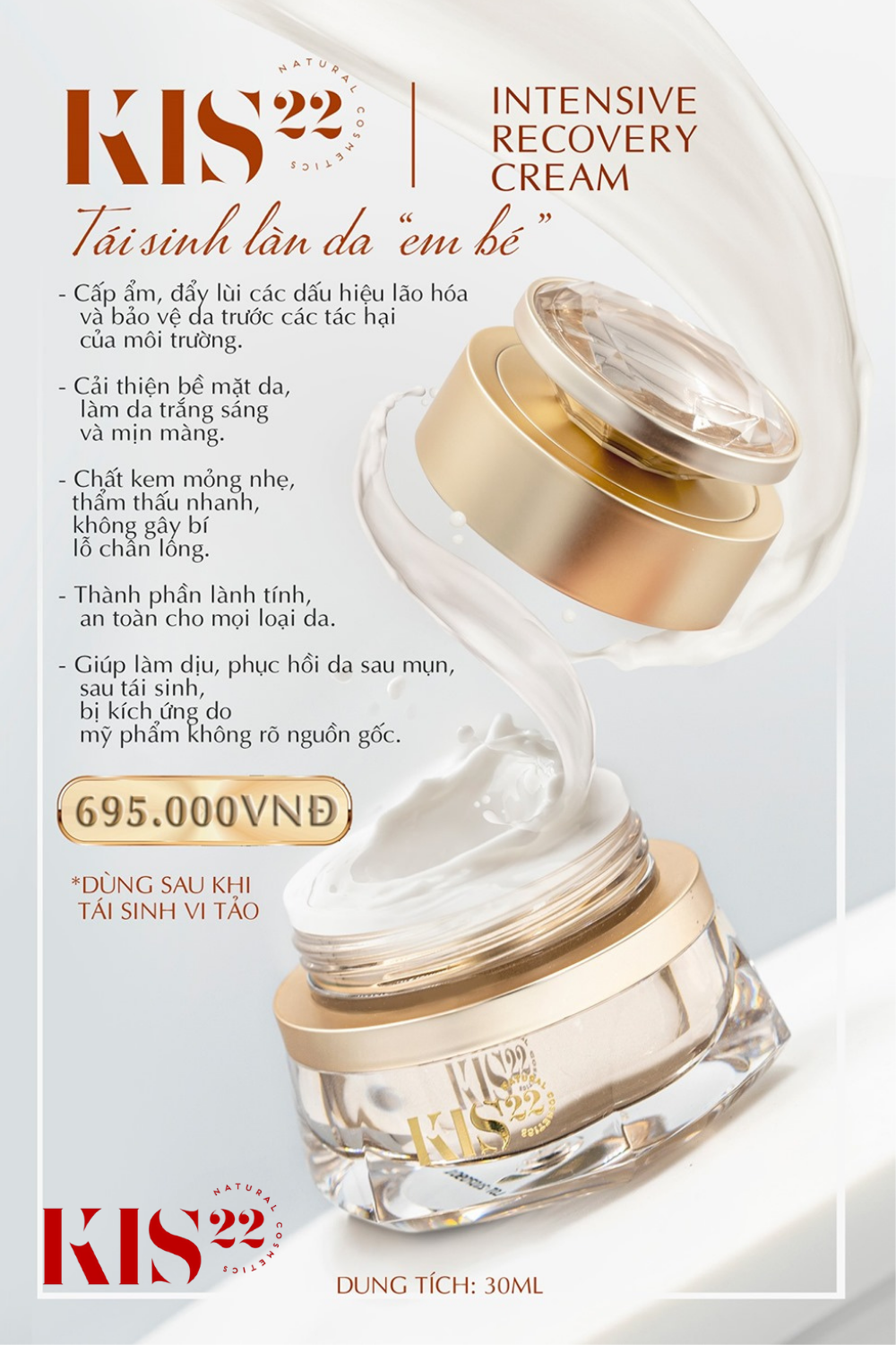 Kem face tái sinh kis22 Kem face tái sinh kis22