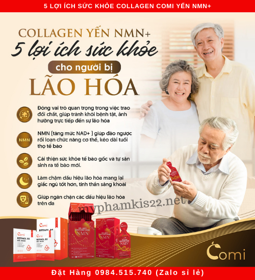 5 lợi ích sức khỏe collagen comi yến nmn 5 lợi ích sức khỏe collagen comi yến nmn