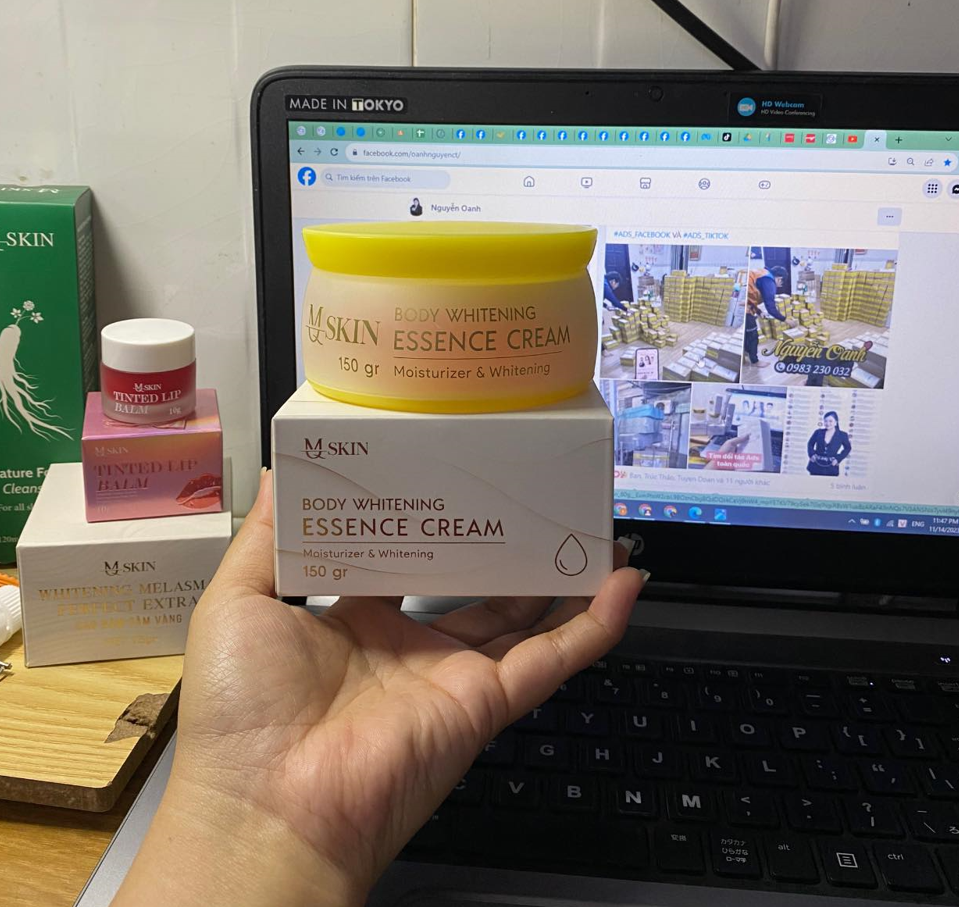 Kem dưỡng body sâm vàng mq skin có tốt không Kem dưỡng body sâm vàng mq skin có tốt không