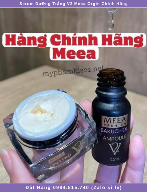 Review serum dưỡng trắng v2 meea orgin Review serum dưỡng trắng v2 meea orgin