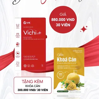 Thuốc Giảm Cân Vichi+ Chính Hãng l Bản 2023 620K Tặng khóa cân Miễn ship