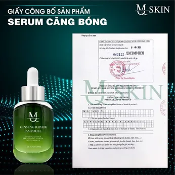 Serum căng bóng da nhân sâm mq skin