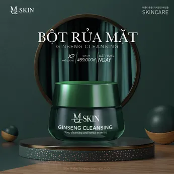 Bột Rửa Mặt Nhân Sâm Mq skin