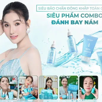 Bộ Kem Trị Nám Châu Âu Mqskin - 1 BỘ GIÁ SỈ TẶNG 1 BỘT RỬA MẶT MQSKIN