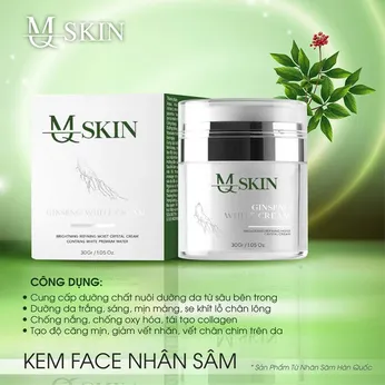 Kem Face Nhân Sâm Mq skin - Miễn Phí Giao Hàng