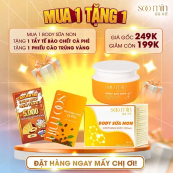 Kem Dưỡng Body Sữa Non SOO MIN