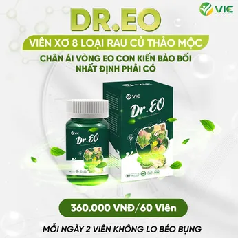 Viên Uống Detox Giảm Mỡ Bụng Dr.eo