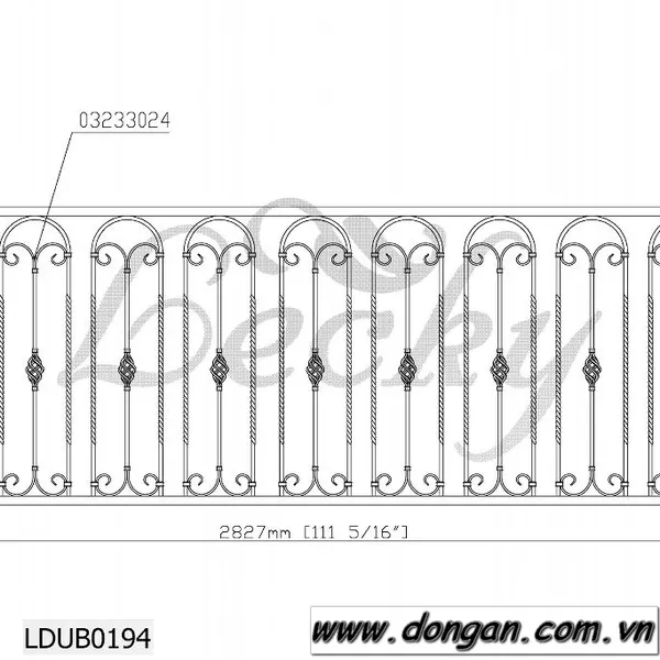 Lan can sắt mỹ thuật (p2)