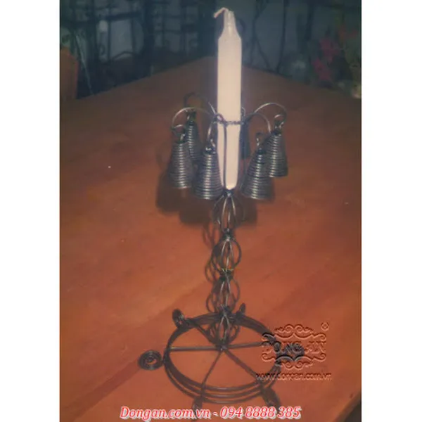 Filigree Bell Candle Stick Small