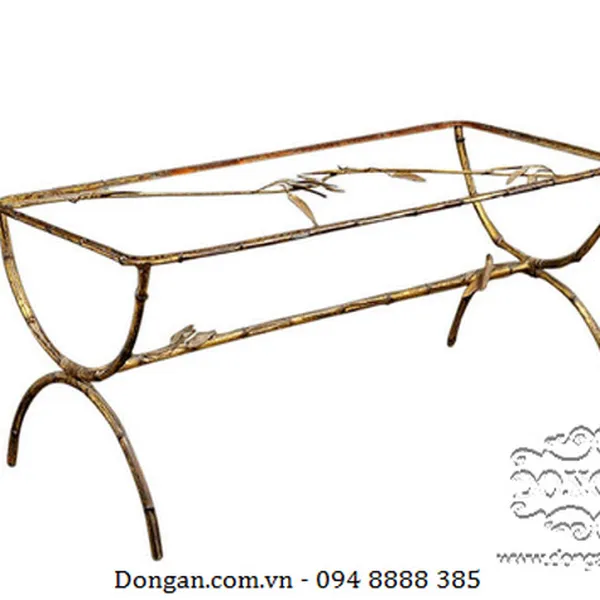 French Bamboo Coffee Table