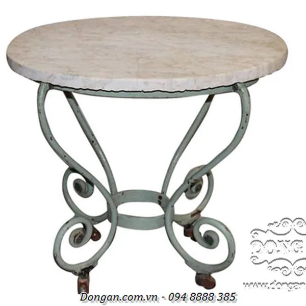 French Oval -Top Pastry Table
