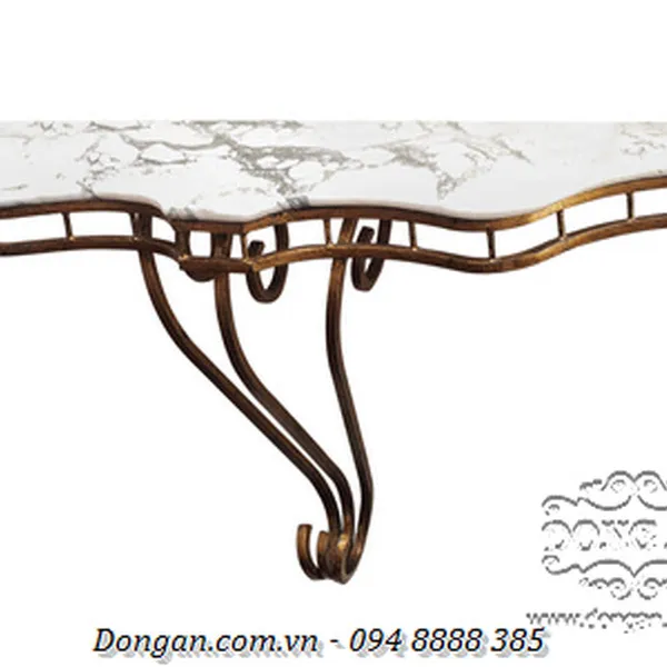 Gilt Iron Wall-Mounted Console