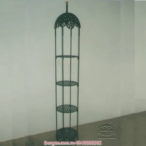 Lattice Round Shelf Unit