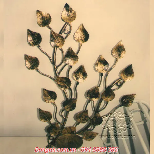 Leaf Sconce - Gold