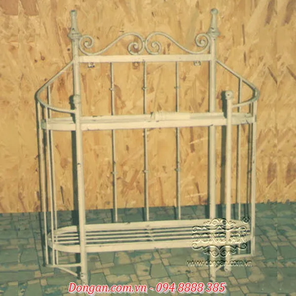 Marble Shelf Metal Wall Rack