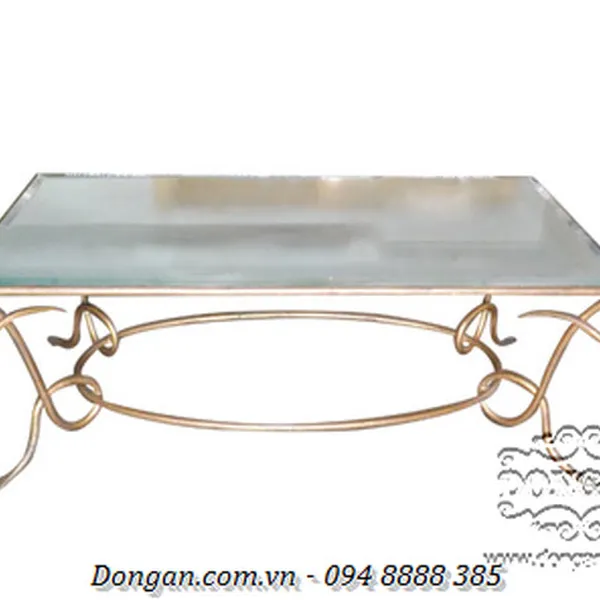 Rene Drouet Gilded Cocktail Table
