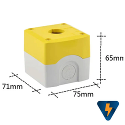 Hộp nhựa chống nước 1 lỗ ABS GOB-1A-YW
