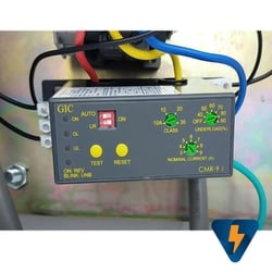 17C112EB0 Rơ le bảo vệ chống quá tải , chống non tải 1 pha 3-9A
