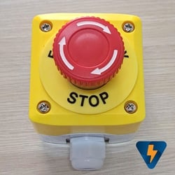 Hộp nút nhấn Emergency stop chất lượng cao HB01-HNN-G (E-Stop)