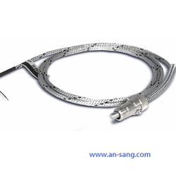 Cảm biến K , 400 độ, có đầu gài, ren M12, cáp nối 6 mét , cảm biến dài 12 mm