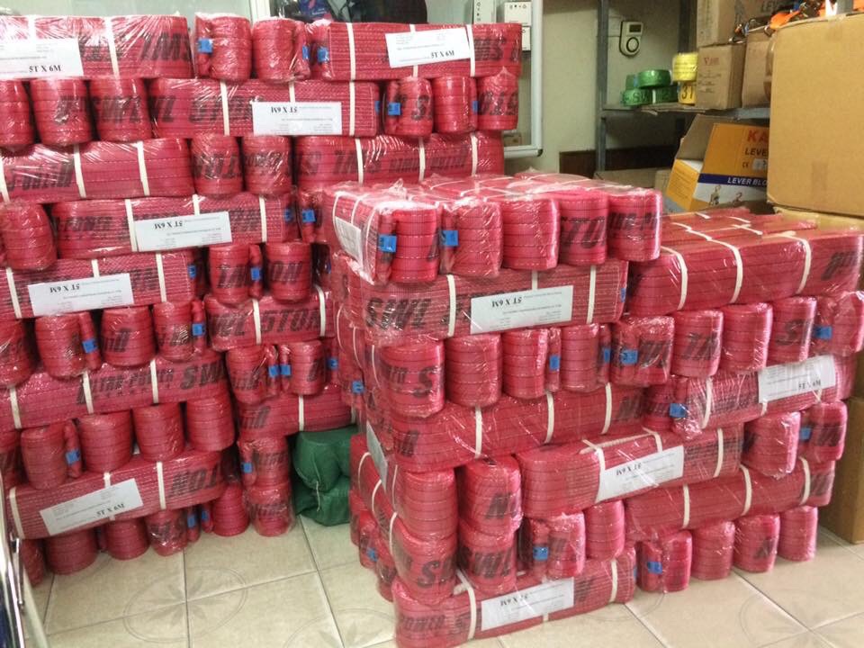 Dây cáp vải cẩu hàng 5 tấn Dây cáp vải cẩu hàng 5 tấn