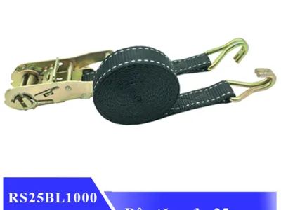 Dây tăng đơ bản 25mm màu đen 1 tấn