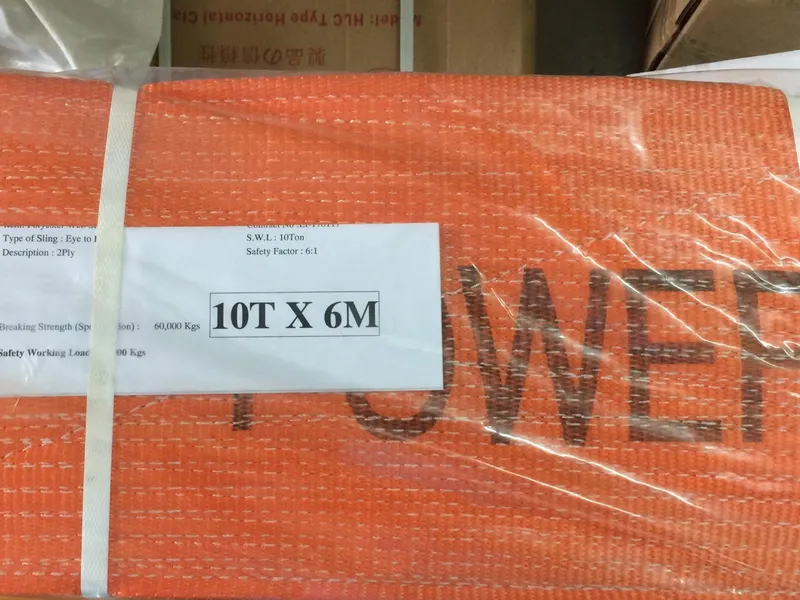 Cơ sở cung cấp dây cáp vải cẩu hàng 10 tấn