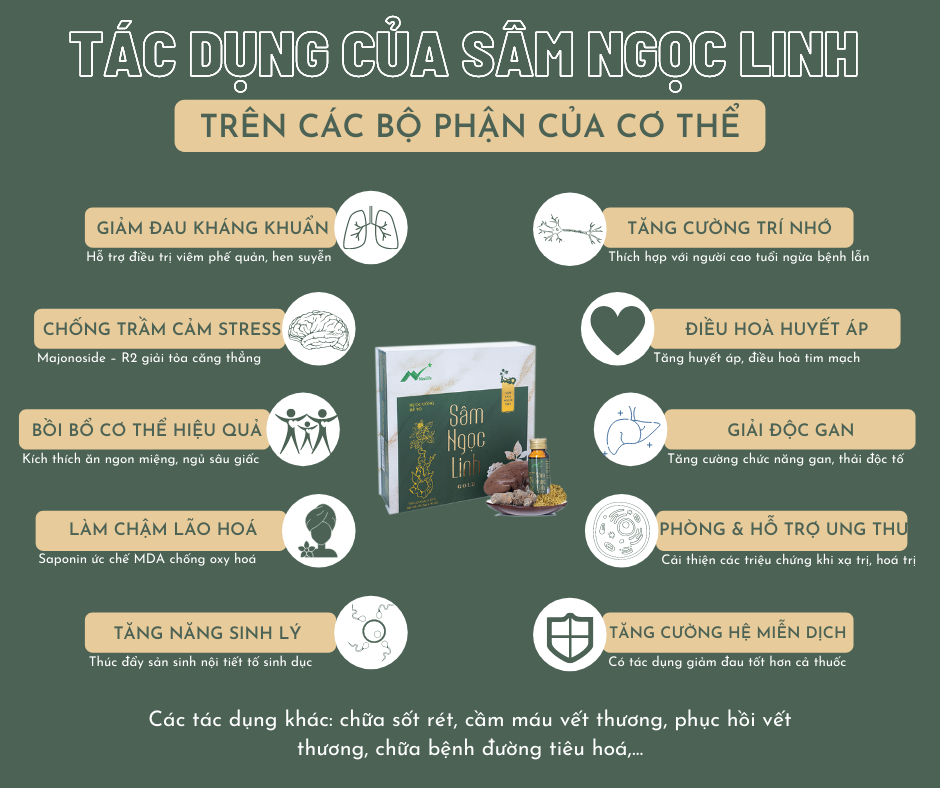 Sản phẩm Nước uống Rễ tơ Sâm Ngọc Linh là thức uống bồi bổ sức khỏe phù hợp cho nhiều đối tượng Sản phẩm Nước uống Rễ tơ Sâm Ngọc Linh là thức uống bồi bổ sức khỏe phù hợp cho nhiều đối tượng